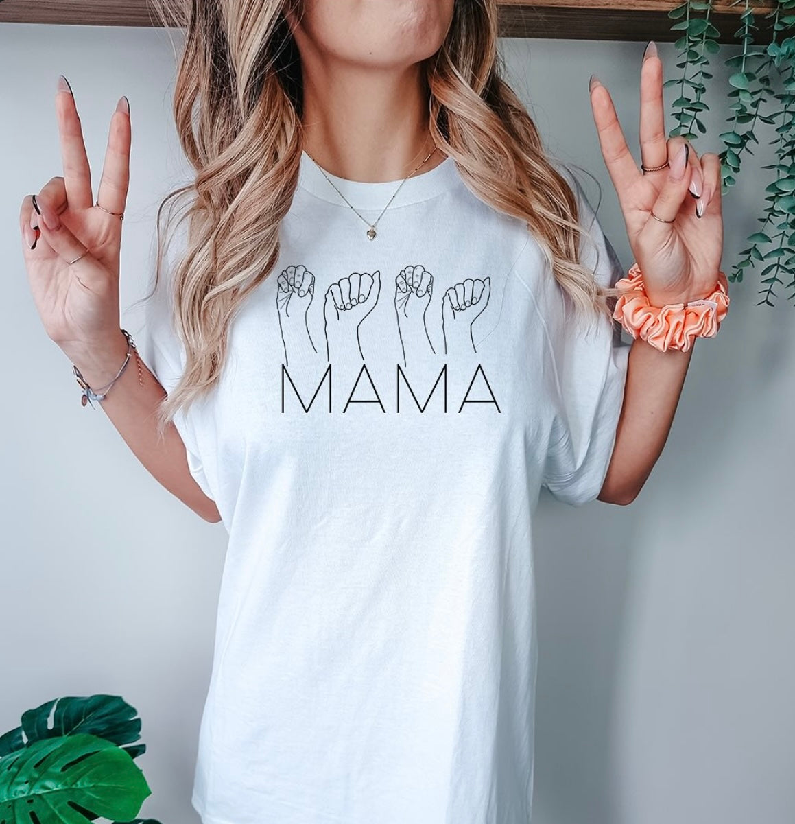 Mama Sign - Adult T-Shirt