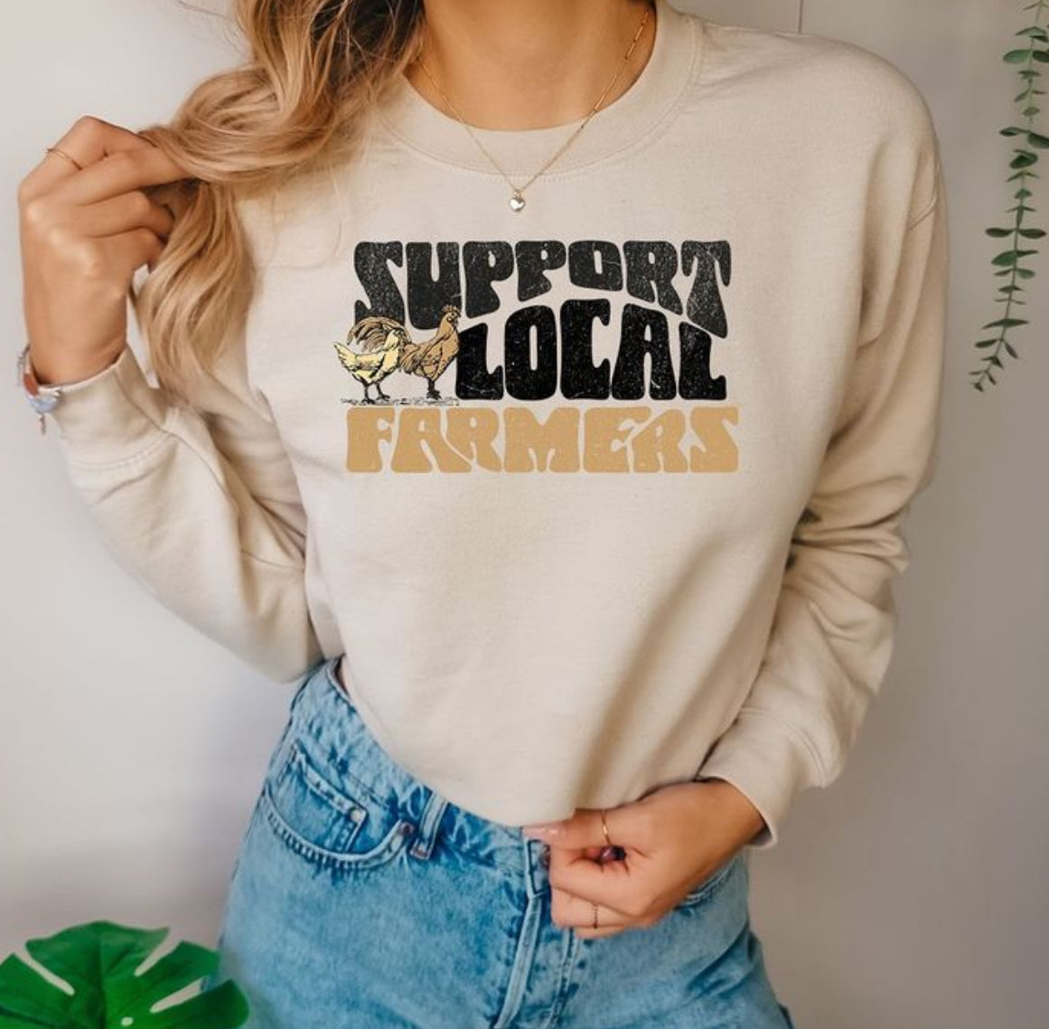 Support Local Famers -Adult Crew