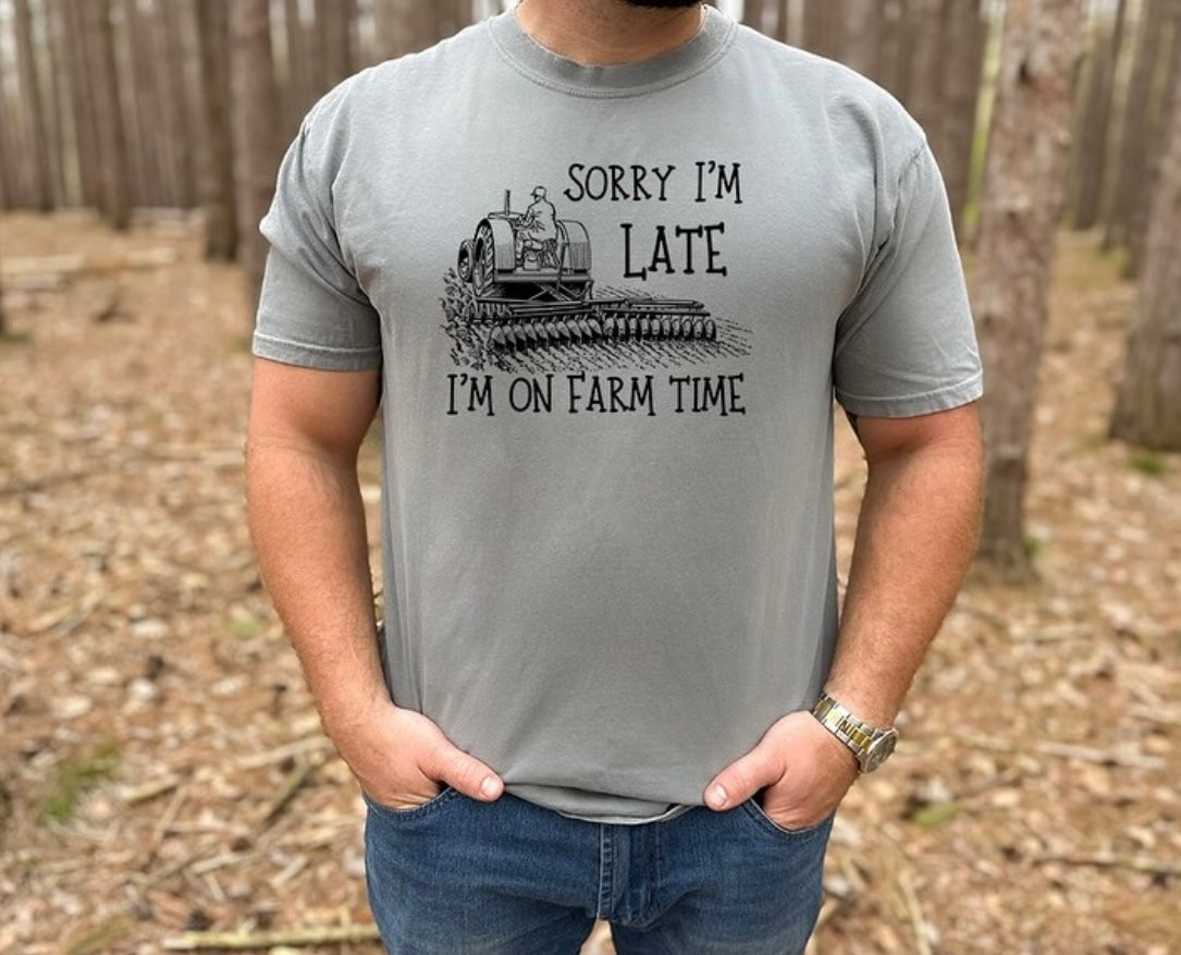 Farm Time - Adult T-Shirt