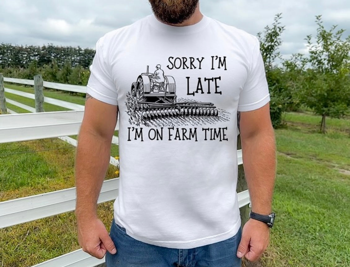 Farm Time - Adult T-Shirt