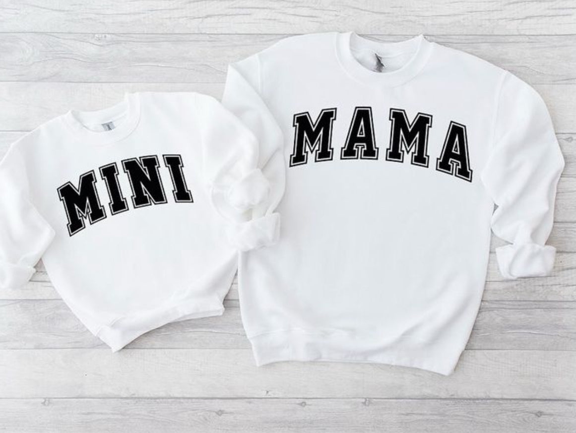 MAMA/MINI SET - Adult Crewneck