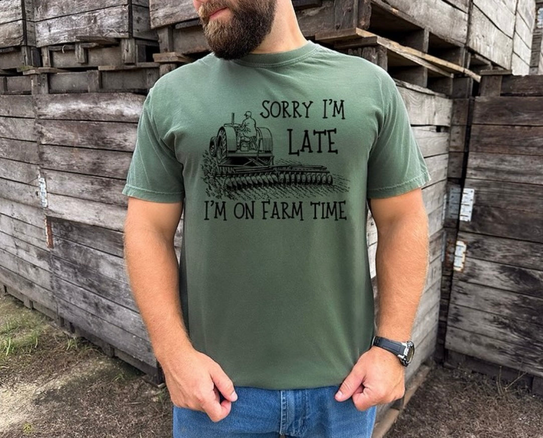 Farm Time - Adult T-Shirt