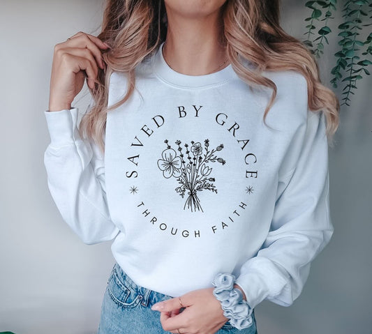 Saved By Grace Through Faith - Adult Crew