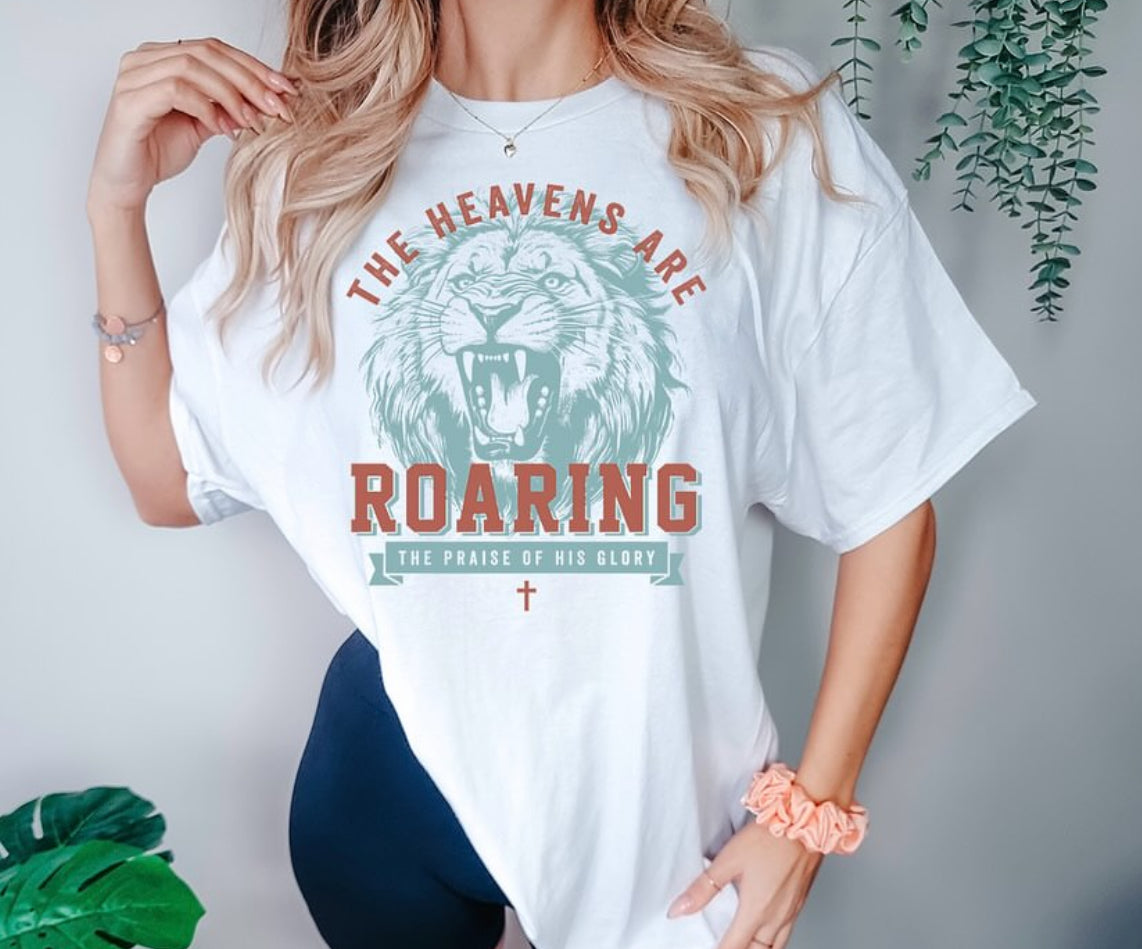 Heavens Are Roaring - Adult T Shirt